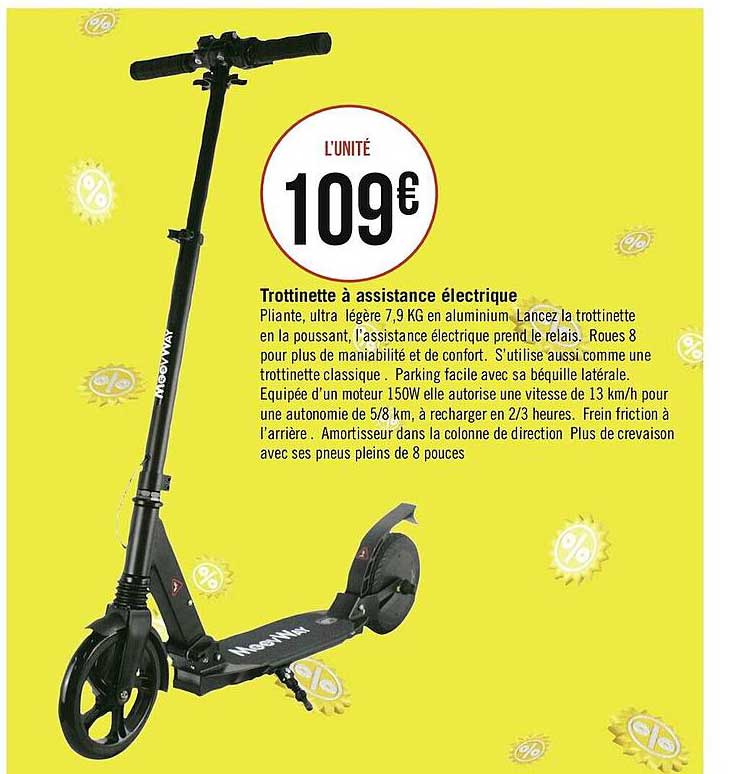 Trottinette à Assistance électrique