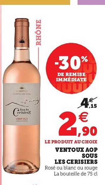 ventoux aop sous les cerisiers