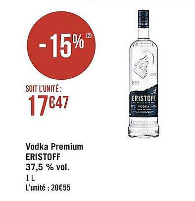 Vodka Premium Eristoff