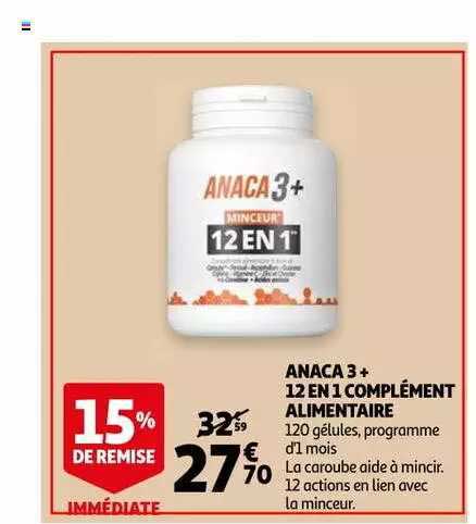 anaca 3+ 12 en 1 complément alimentaire