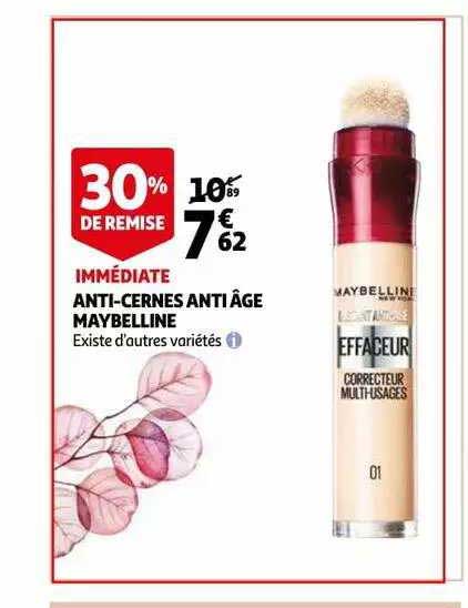 anti-cernes anti âge maybelline