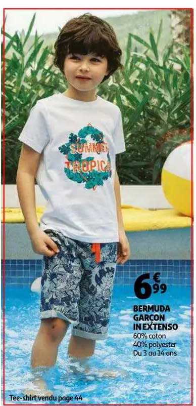bermuda garçon in extenso