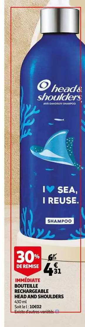 bouteille rechargeable head and shoulders