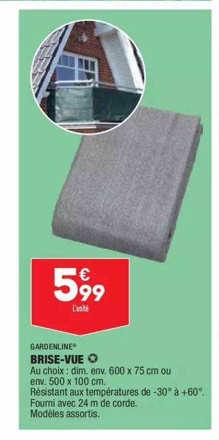 brise-vue gardenline