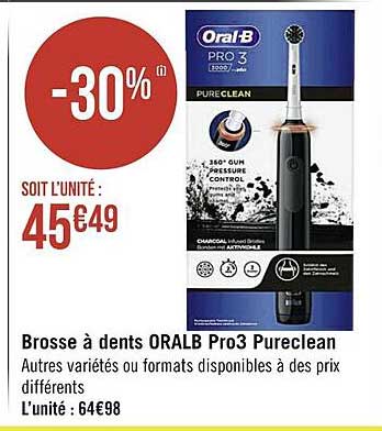 Brosse à Dents Oral-b Pro3 Pureclean