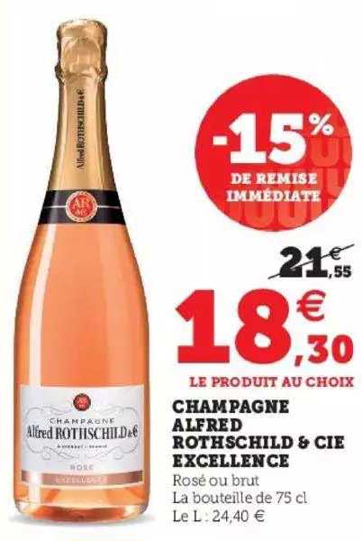 champagne alfred rothschild & cie excellence