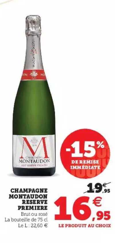 Champagne Montaudon Reserve Première