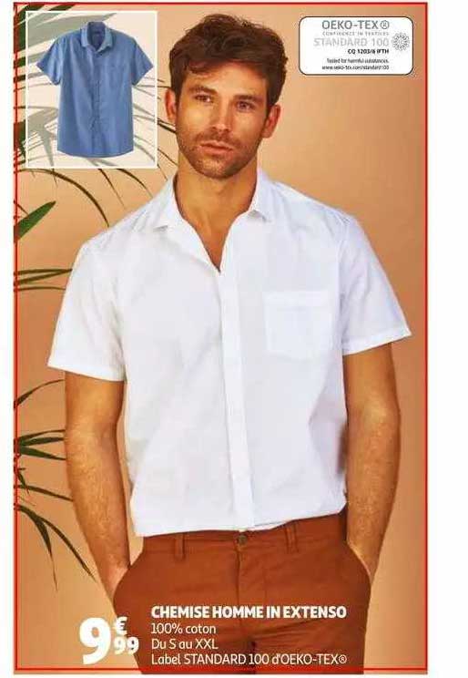 chemise homme in extenso
