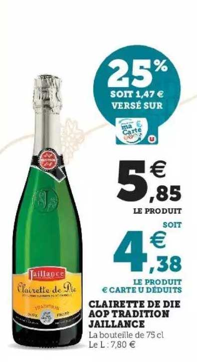 clairette de die aop tradition jaillance