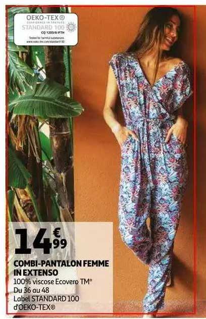 combi-pantalon femme in extenso