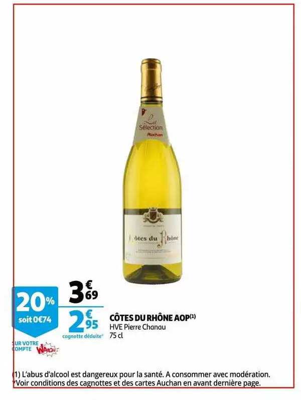 côtes du rhône aop hve pierre chanau