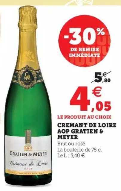 crémant de loir aop gratien & meyer