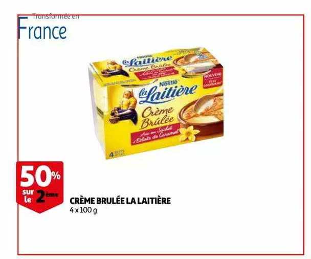 Crème Brulée La Laitière