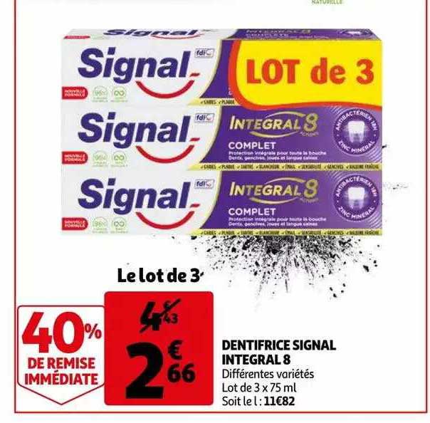 Dentifrice Signal Intégral 8