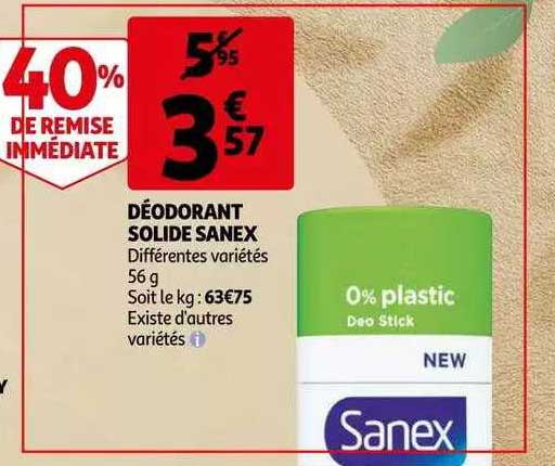 Déodorant Solide Sanex