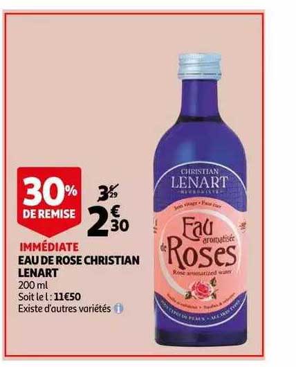 eau de rose christian lenart