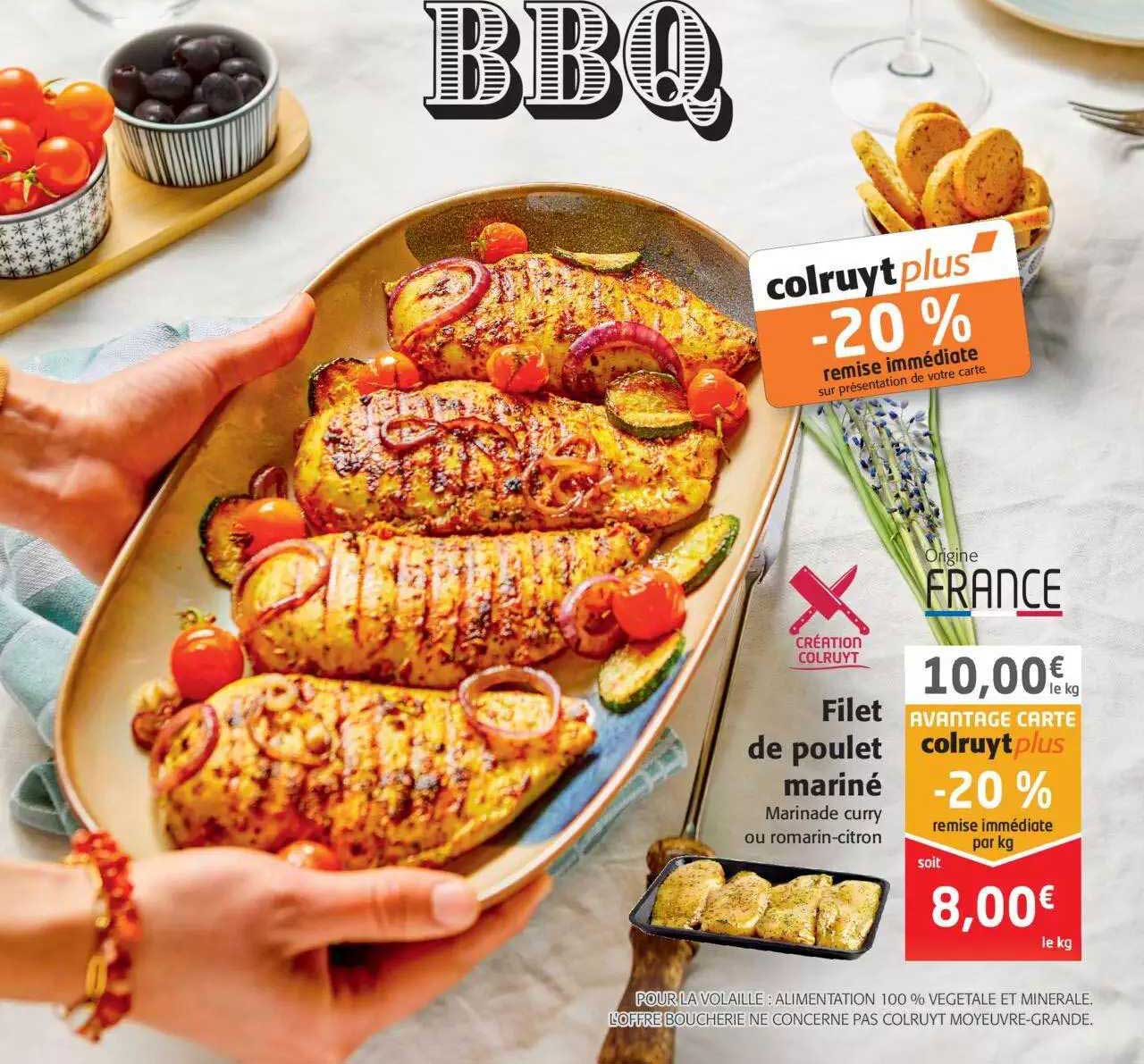 Filet De Poulet Mariné