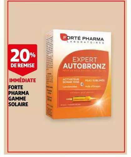 forté pharma gamme solaire