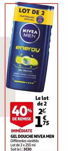Gel Douche Nivea Men