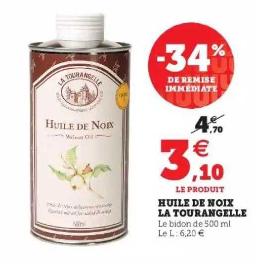 huile de noix la tourangelle