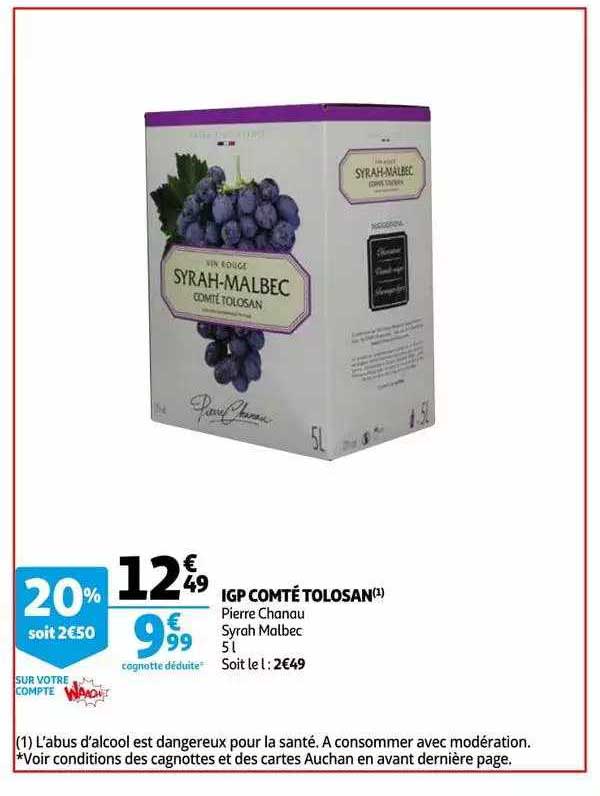 igp comté tolosan pierre chanau syrah malbec