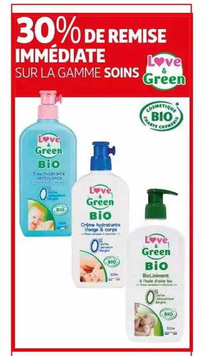 La Gamme Soins Love & Green