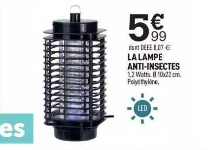 la lampe anti-insectes