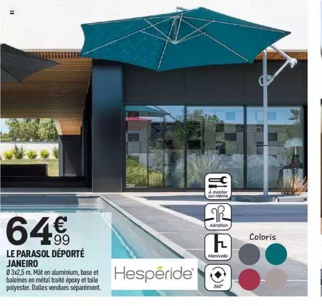 Le Parasol Déporté Janeiro