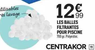 les balles filtrantes pour piscine