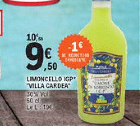 limoncello igp "villa cardea"