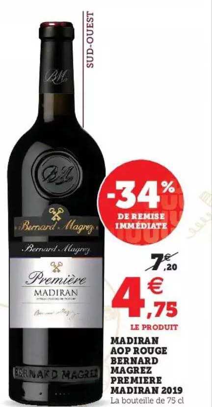 madiran aop rouge bernard magrez première madira 2019