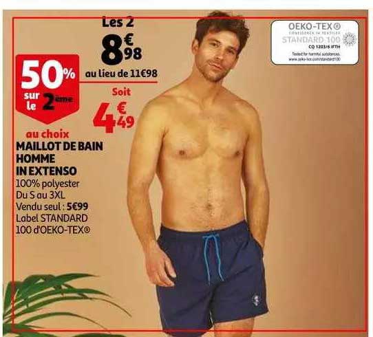 maillot de bain homme in extenso