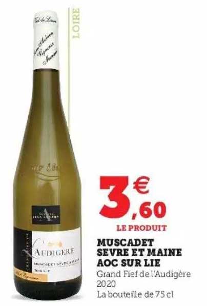 muscadet sèvre et maine aoc sur lie