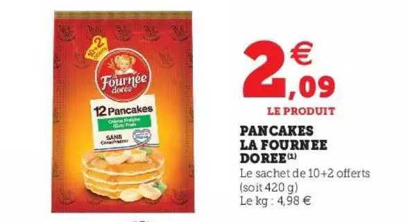 pancakes la  fournée dorée