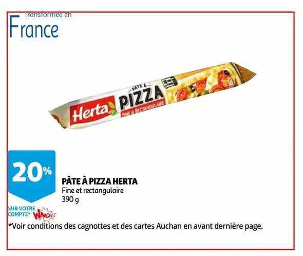 Pâte à Pizza Herta