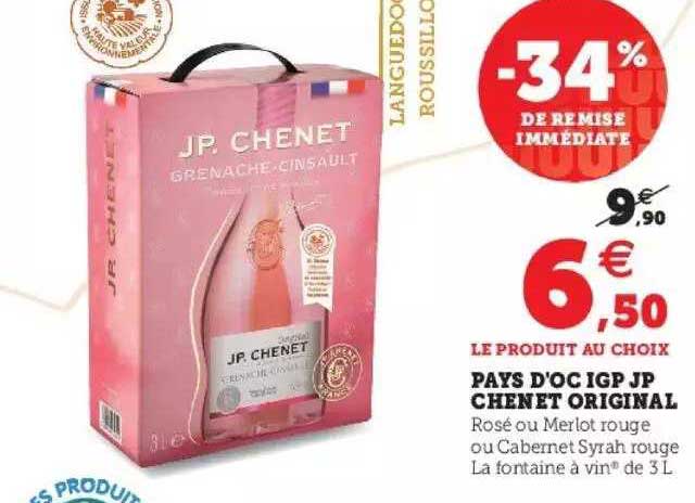 pays igp d'oc igp jp chenet original