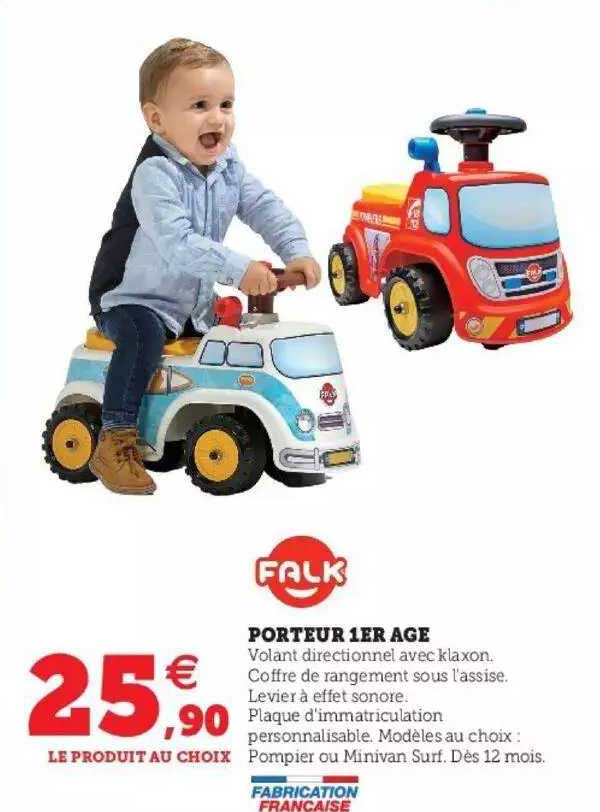porteur 1er âge falk
