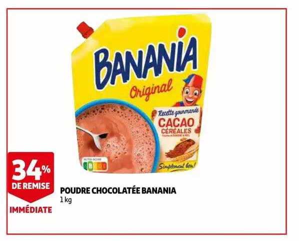 poudre chocolatée banania