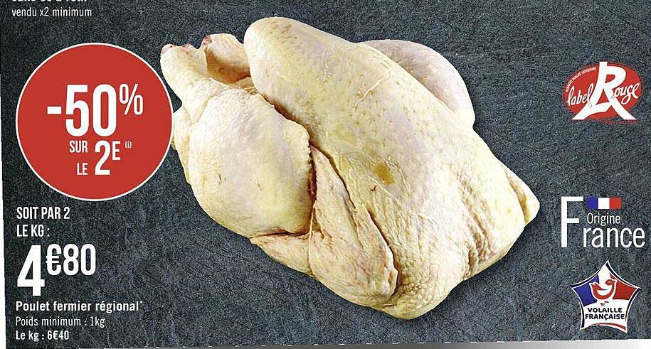 Poulet Fermier Régional