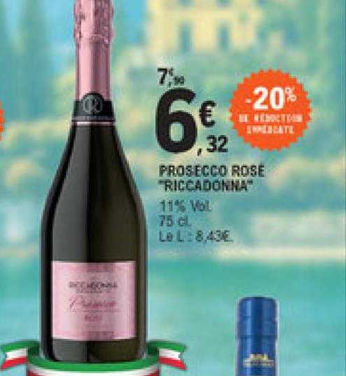 Prosecco Rose "riccadonna"