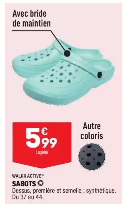 Sabots Walkx Active