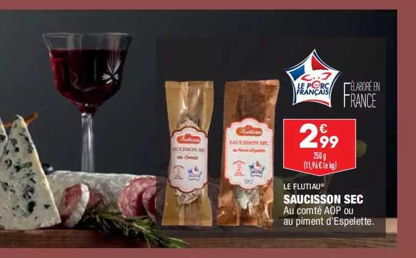 Saucisson Sec Le Flutiau