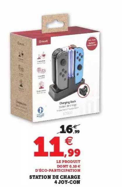 Station De Charge 4 Joy-con