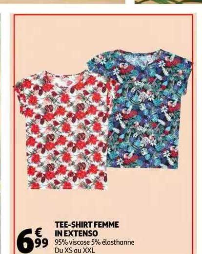 tee-shirt femme in extenso