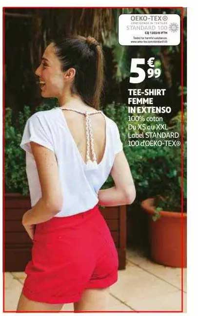 tee-shirt femme in extenso