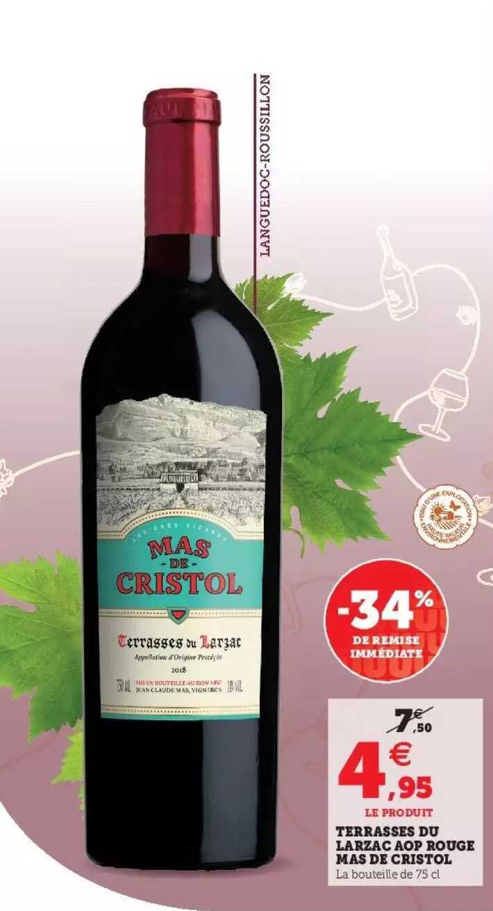 terrasses du marzac aop rouge mas de cristol