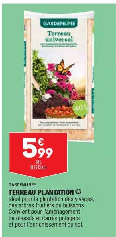 Terreau Plantation Gardenline