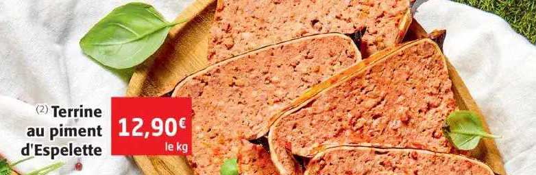 terrine au piment d'espelette