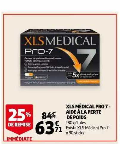 xls médical pro 7 - aide à la perte de poids