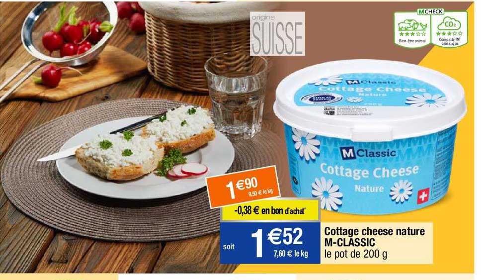 cottage cheese nature m-classic